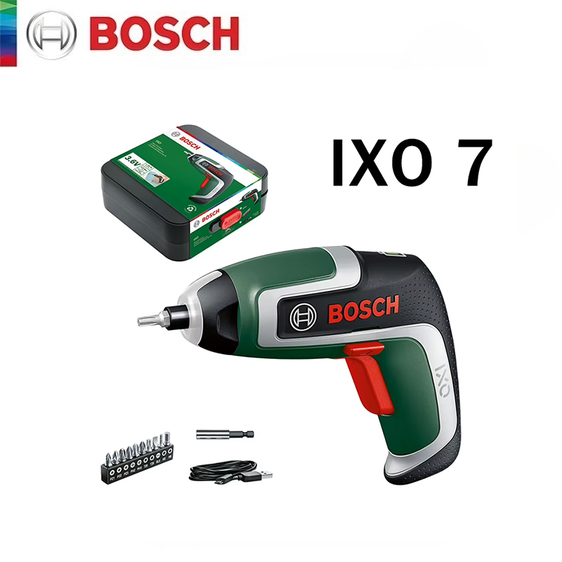 Electric Screwdriver Rechargeable Usb - Parafusadeira Elétrica Sem Fio Bosch IXO7,