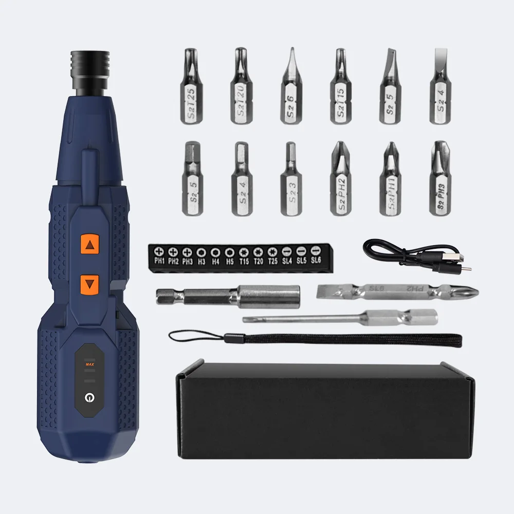 Conjunto de chave de fenda elé - Electric Screwdriver Rechargeable Usb avaliação e preço