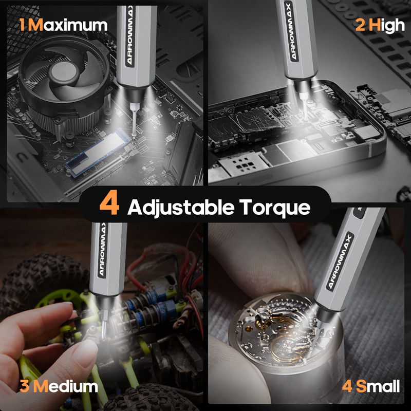 Conjunto de chave de fenda elé - Electric Screwdriver Rechargeable Usb avaliação e preço