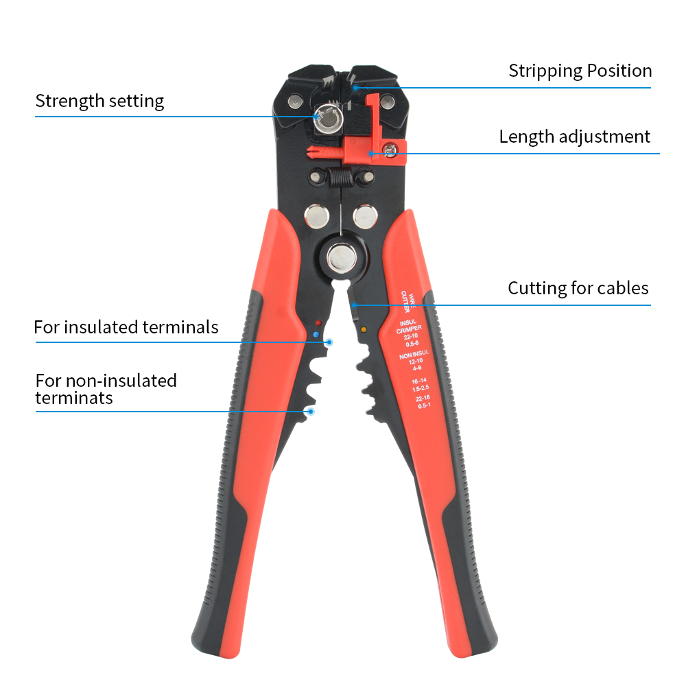 Alicate Multifuncional para De - Automatic Wire Stripper Cutter avaliação e preço