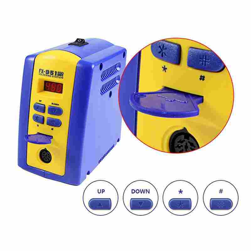 Estação de solda digital fx951 - Digital Soldering Station T12 avaliação e preço