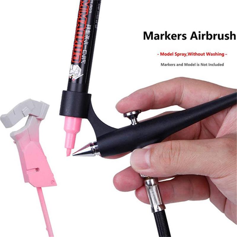 Pequeno aerógrafo para caneta  - Airbrush Kit With Mini Compressor avaliação e preço