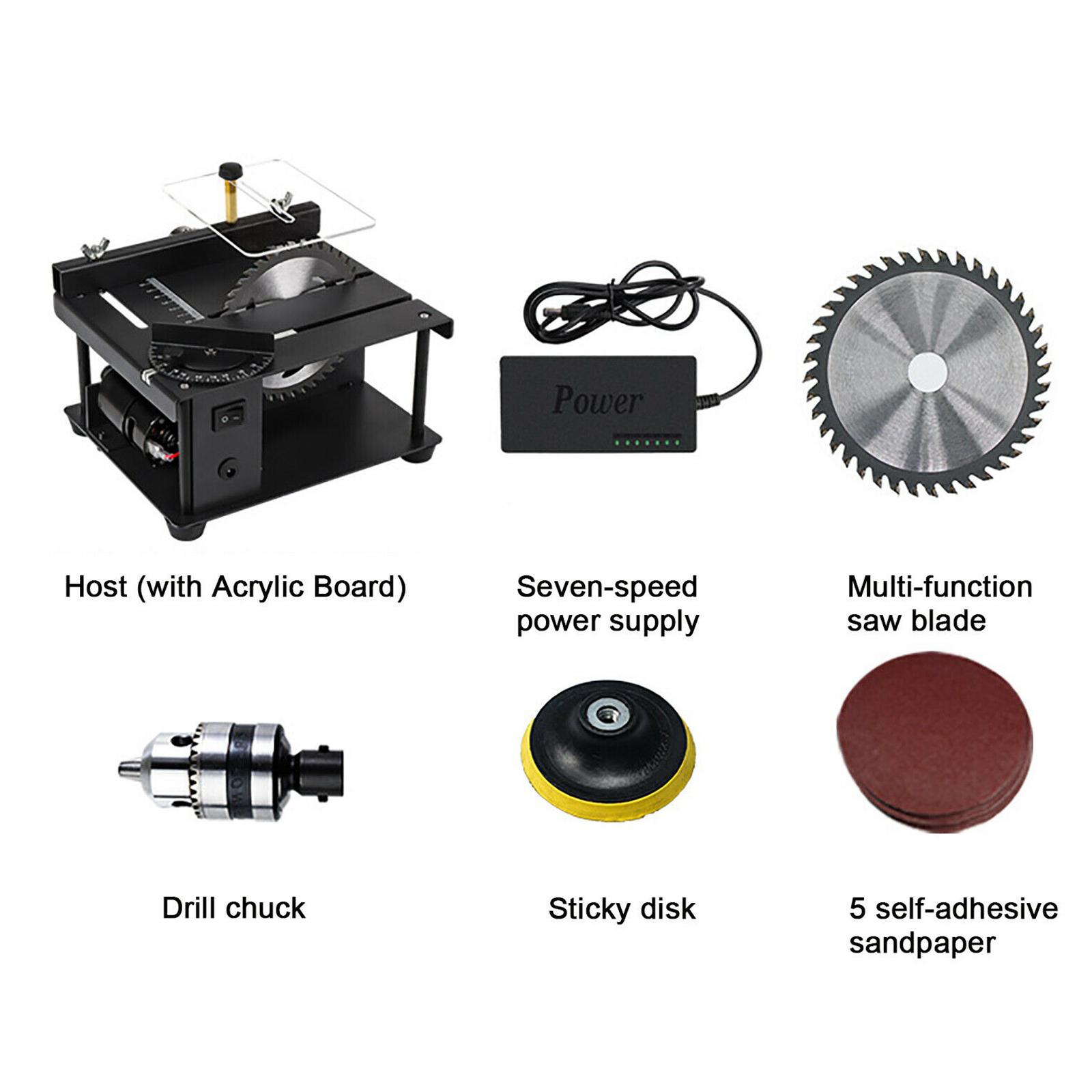 Serra de Mesa Circular Compact - Mini Table Saw For Woodworking avaliação e preço