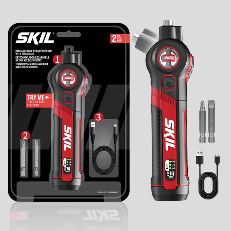 SKIL Mini Elétrica Set chave d - Electric Screwdriver Rechargeable Usb avaliação e preço
