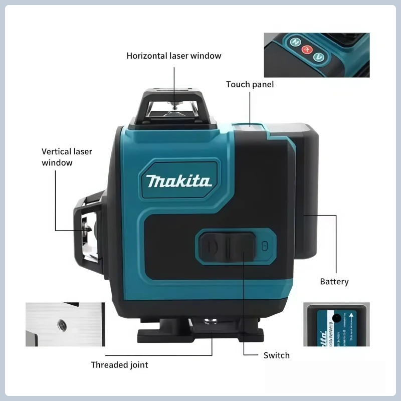 Bateria Original Makita Safe M - Laser Level 16 Lines 4D Green avaliação e preço